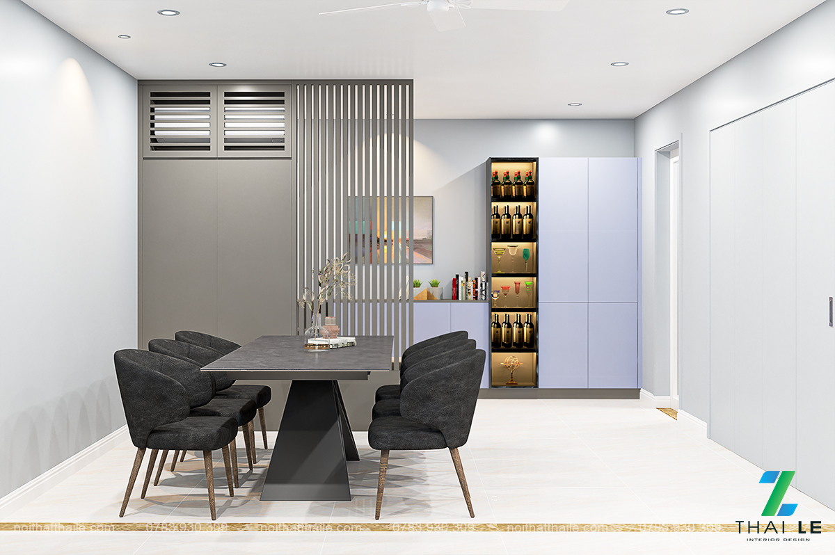 Thiết kế nội thất căn hộ Hà Đô Centrosa Garden - 120m2